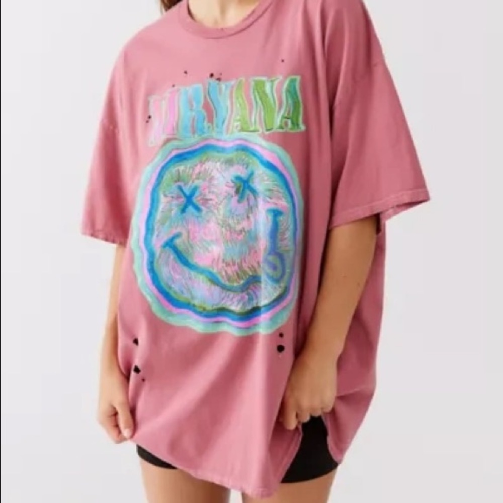 UO Nirvana T-shirt Dress S/M